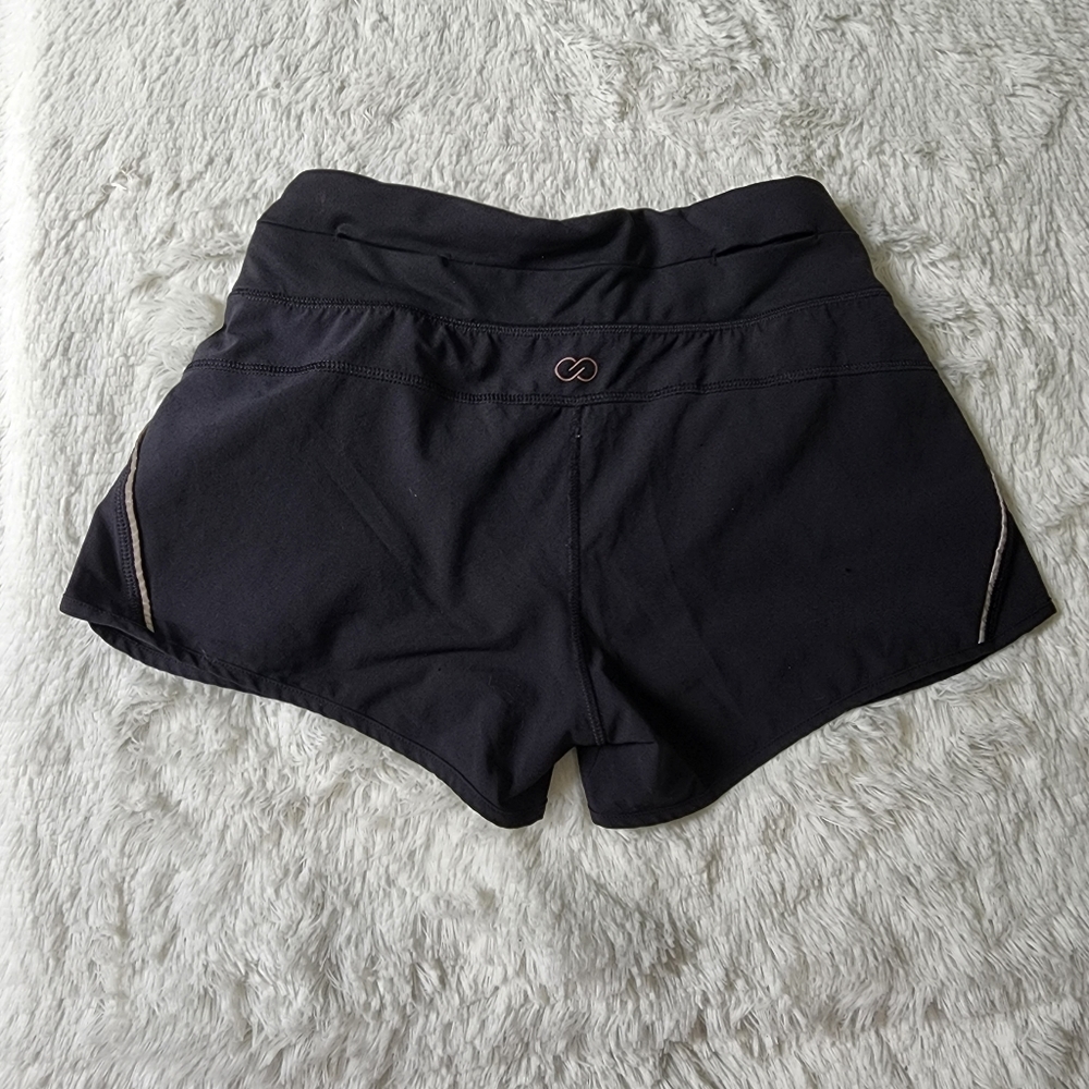 Calia black stretchy athletic workout shorts size XS